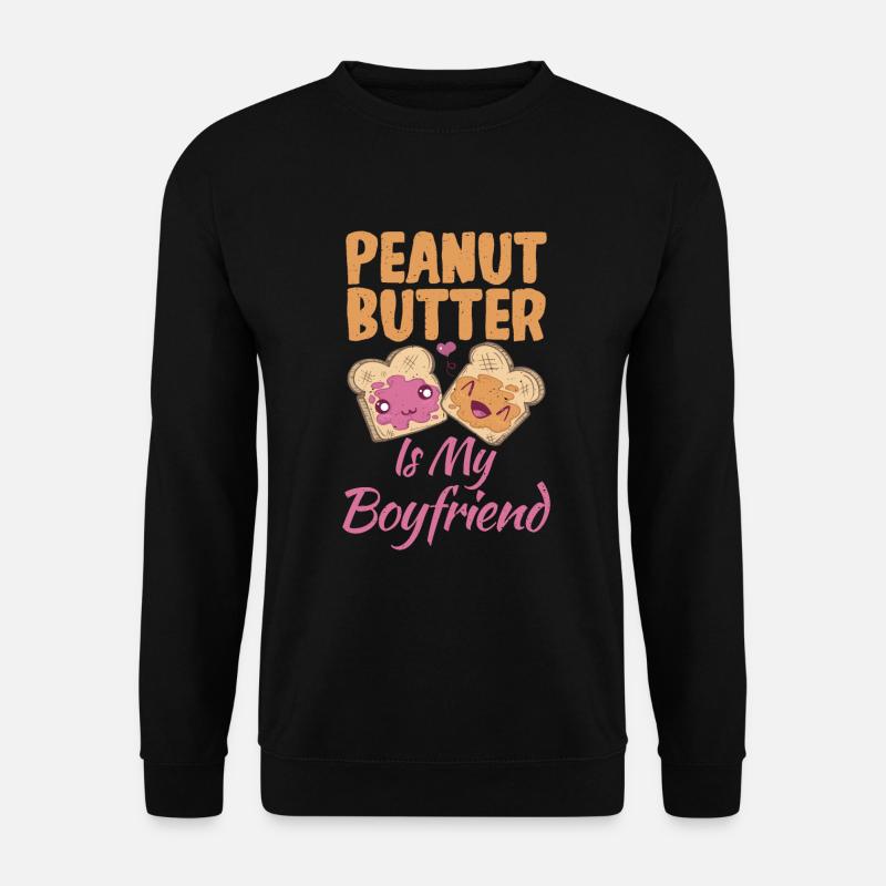Peanut Butter Lover Gift - Unisex Sweatshirt - black