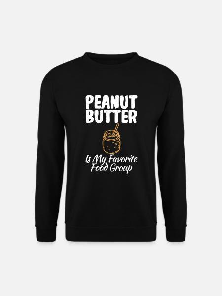 Peanut Butter Lover Gift - Unisex Sweatshirt - black