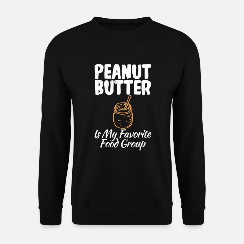 Peanut Butter Lover Gift - Unisex Sweatshirt - black