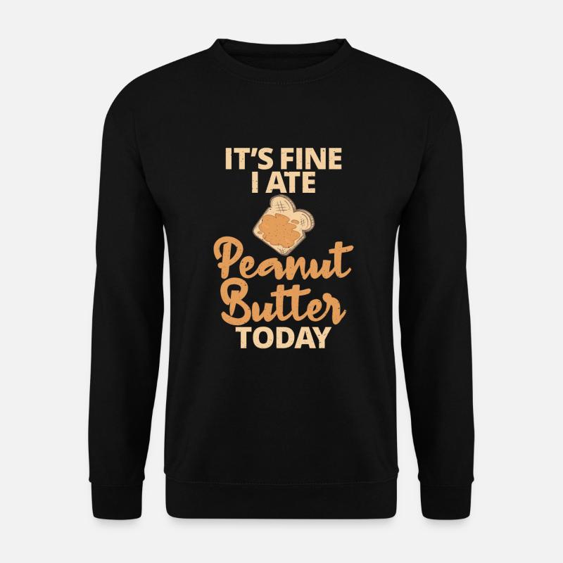 Peanut Butter Lover Gift - Unisex Sweatshirt - black