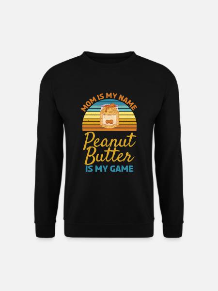 Peanut Butter Lover Gift - Unisex Sweatshirt - black