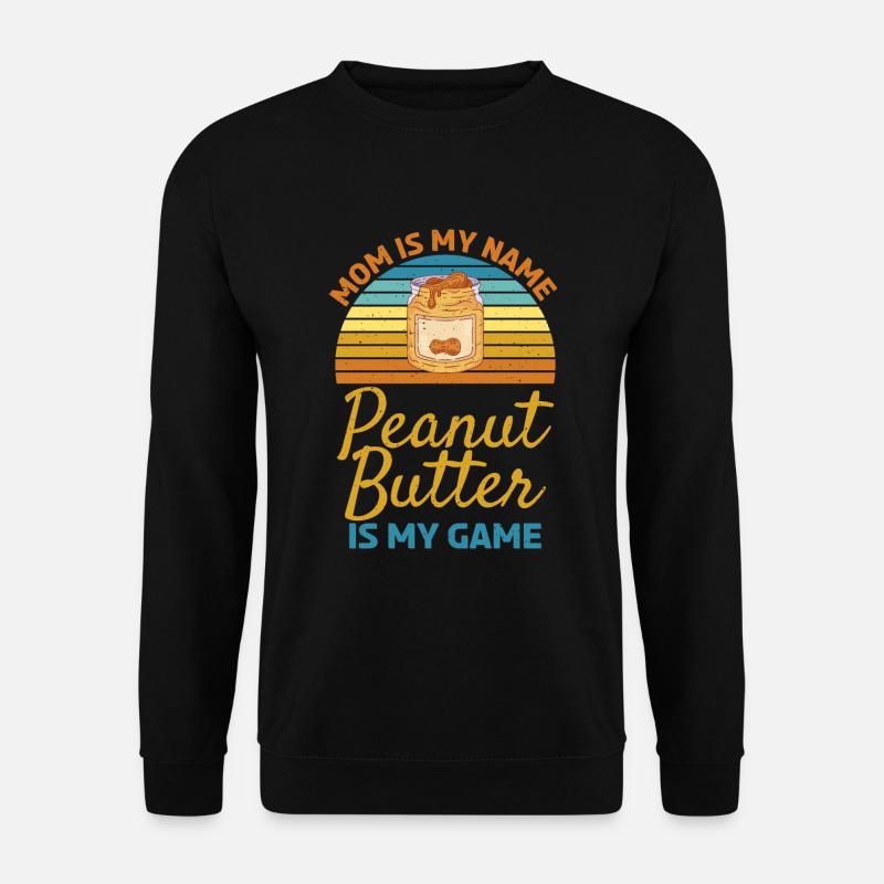 Peanut Butter Lover Gift - Unisex Sweatshirt - black