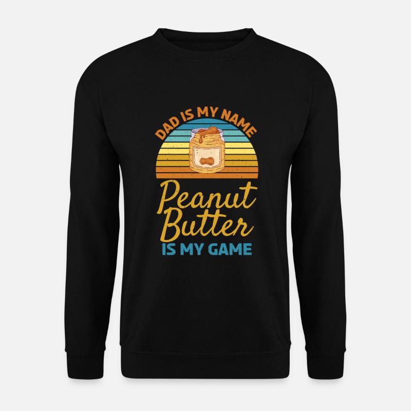 Peanut Butter Lover Gift - Unisex Sweatshirt - black
