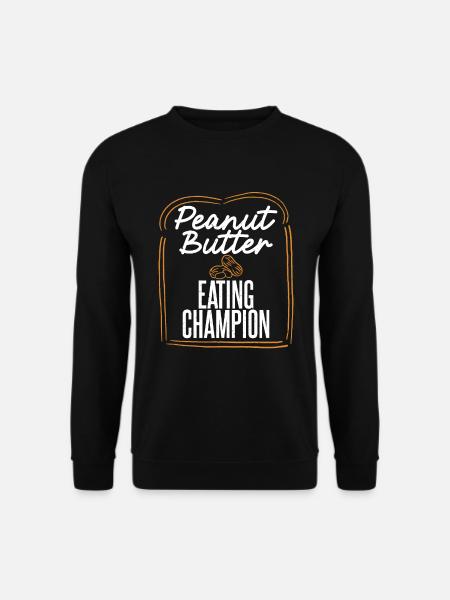Peanut Butter Lover Gift - Unisex Sweatshirt - black