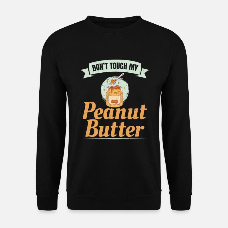 Peanut Butter Lover Gift - Unisex Sweatshirt - black