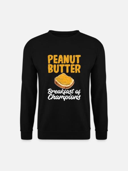 Peanut Butter Lover Gift - Unisex Sweatshirt - black