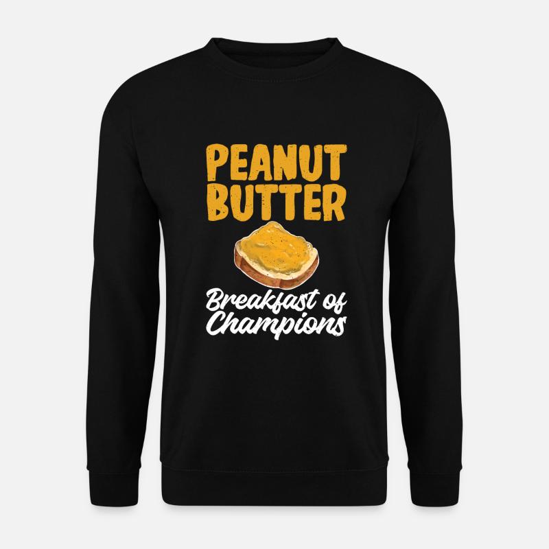 Peanut Butter Lover Gift - Unisex Sweatshirt - black