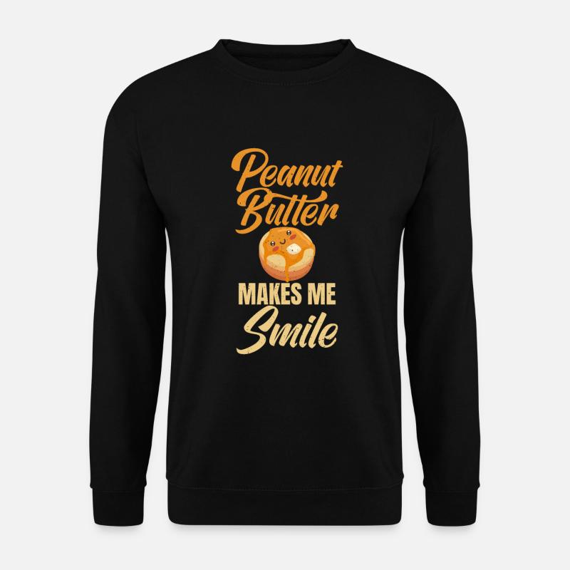 Peanut Butter Lover Gift - Unisex Sweatshirt - black