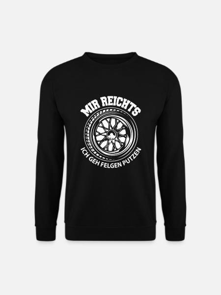 felgen putzen Autoliebhaber - Unisex Pullover - Schwarz