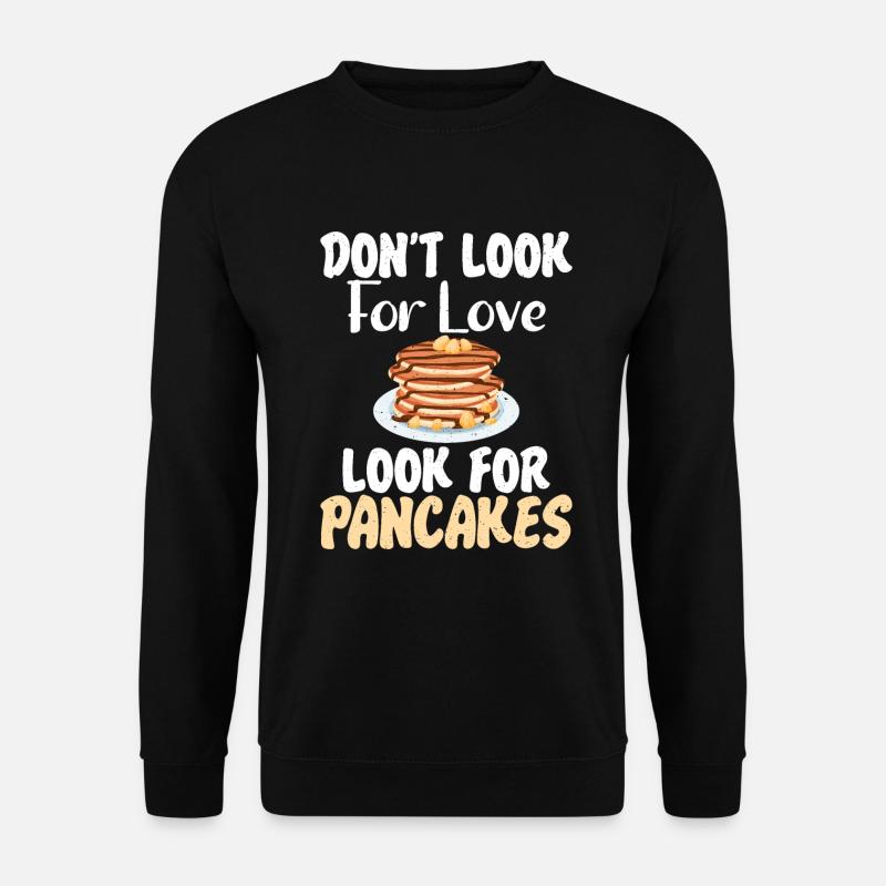 Pancake Lover Gift - Unisex Sweatshirt - black