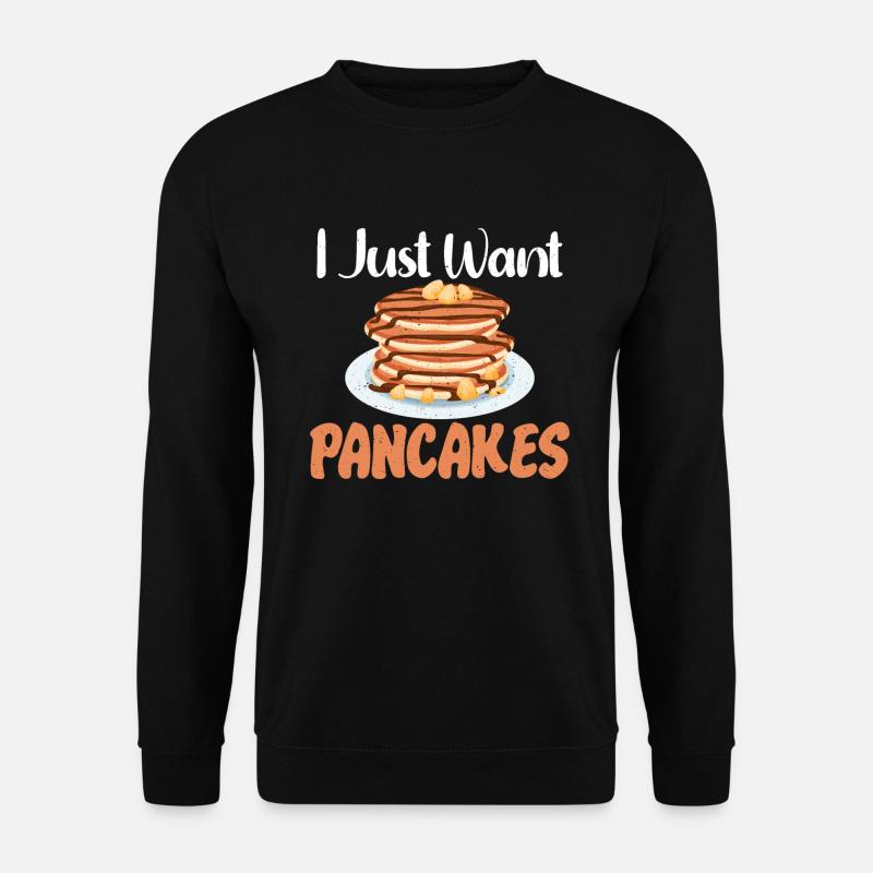 Pancake Lover Gift - Unisex Sweatshirt - black
