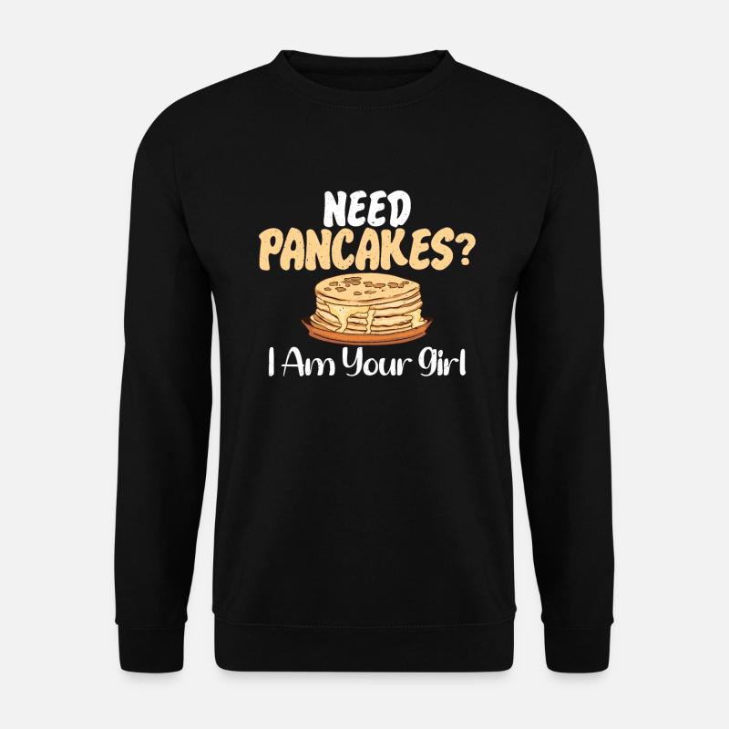 Pancake Lover Cadeau - Sweat-shirt Unisexe - noir