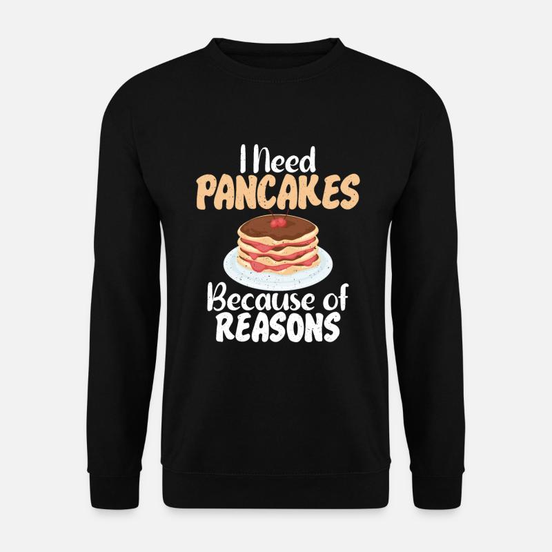 Pancake Lover Gift - Unisex Sweatshirt - black