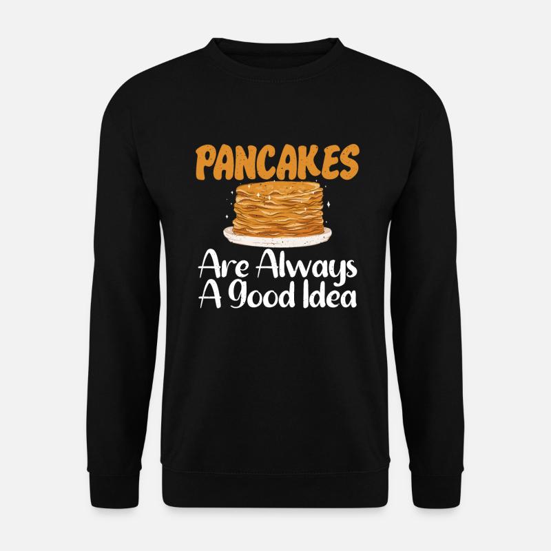 Pancake Lover Gift - Unisex Sweatshirt - black