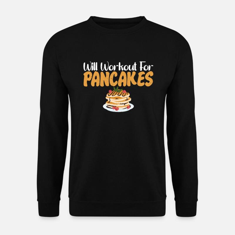 Pancake Lover Gift - Unisex Sweatshirt - black