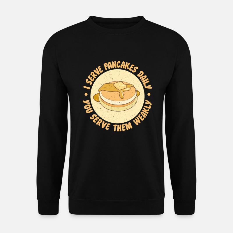 Pancake Lover Gift - Unisex Sweatshirt - black