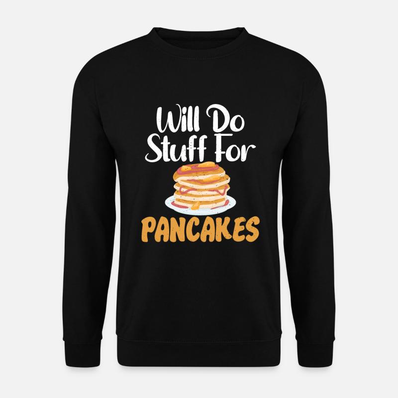 Pancake Lover Gift - Unisex Sweatshirt - black