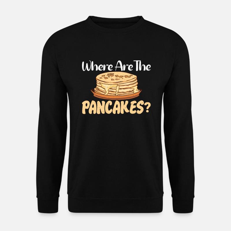 Pancake Lover Cadeau - Sweat-shirt Unisexe - noir