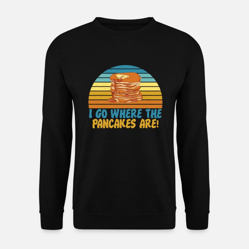 Pancake Lover Gift - Unisex Sweatshirt - black