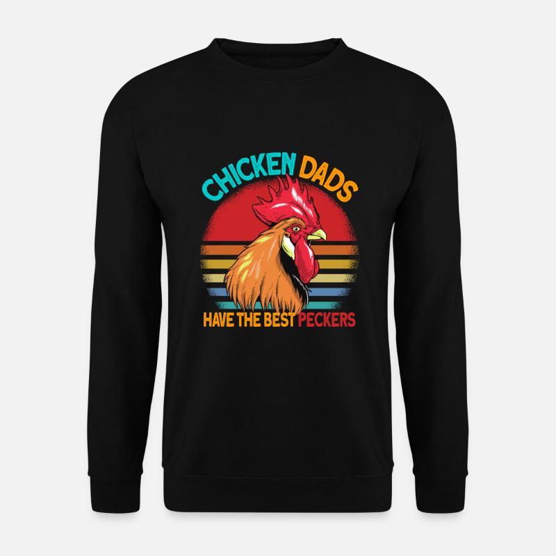 Poulets - Sweat-shirt Unisexe - noir
