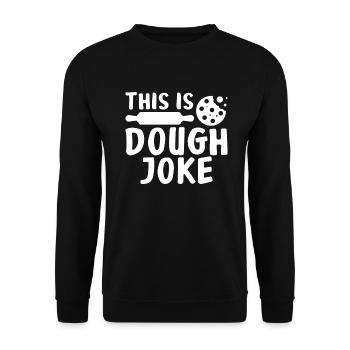 Cookie Lover Gifts - Unisex Sweatshirt - black - Front - Alina (178cm) & Michal (187cm)