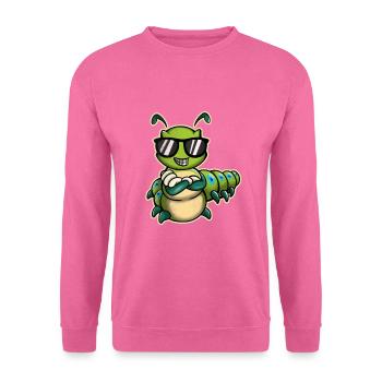 Chenille - Sweat-shirt Unisexe - rose - Devant