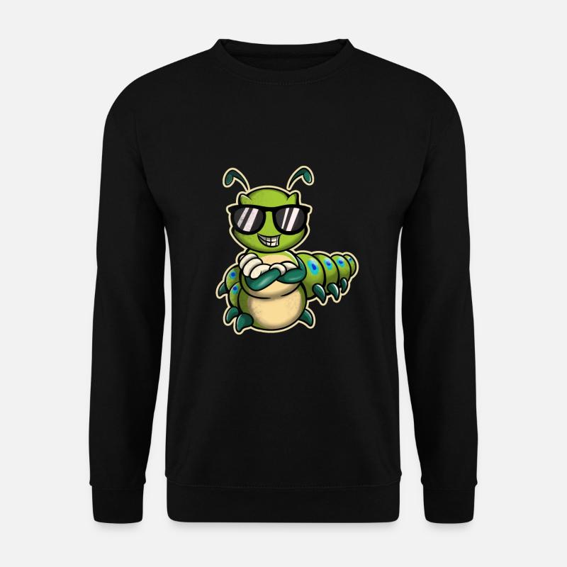 Raupe - Unisex Pullover - Schwarz