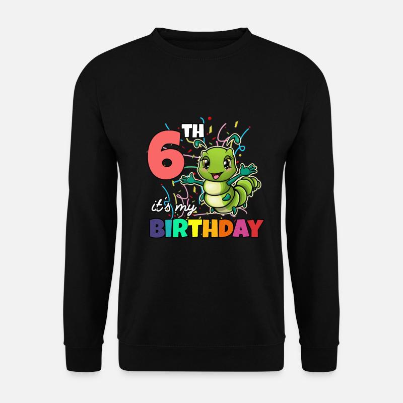 Raupe - Unisex Pullover - Schwarz