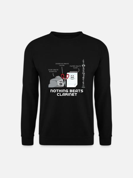 Clarinet - Unisex Sweatshirt - black