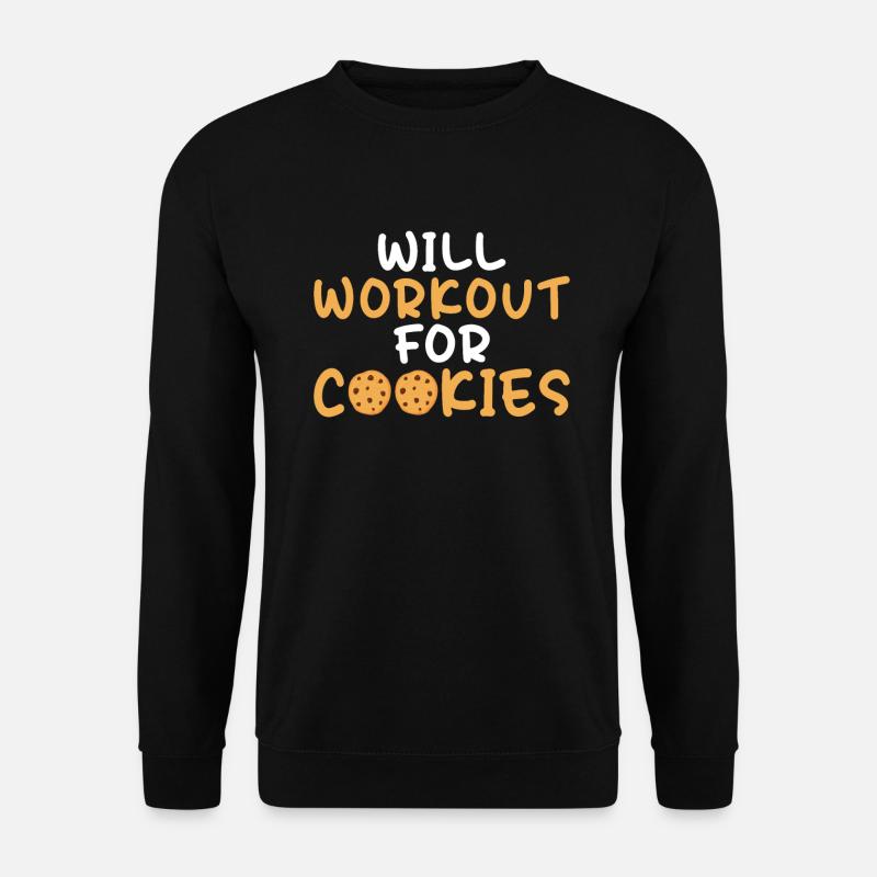 Cadeaux Cookie Lover - Sweat-shirt Unisexe - noir