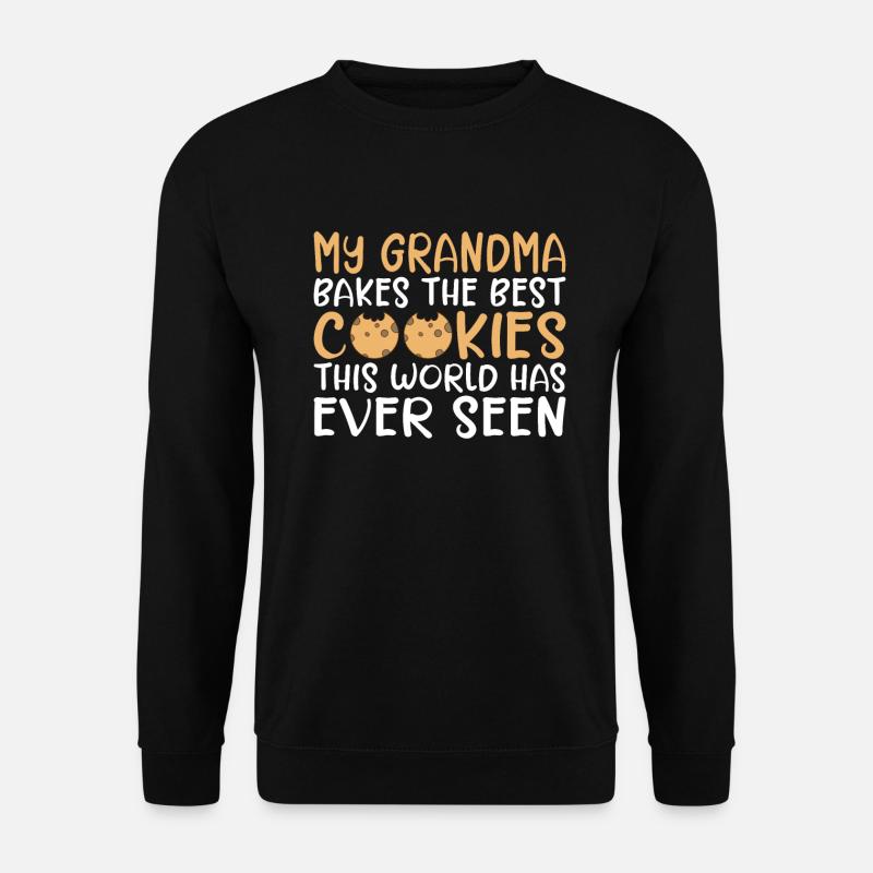 Cadeaux Cookie Lover - Sweat-shirt Unisexe - noir