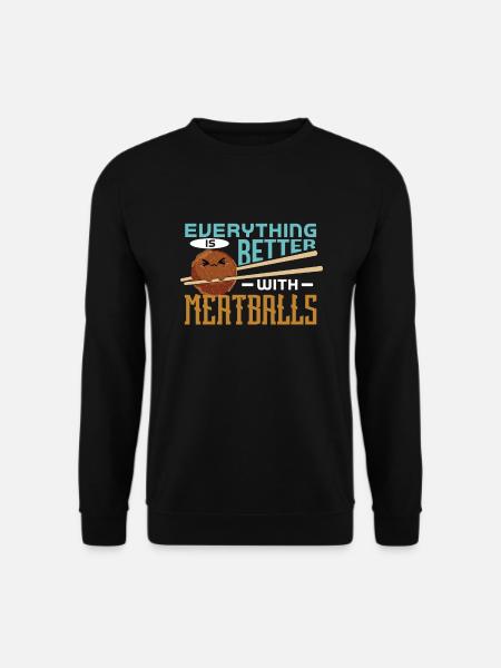 Meatballs Meatballs Gift - Unisex Sweatshirt - black