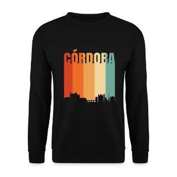 The beauty of Cordoba - Unisex Sweatshirt - black - Front - Alina (178cm) & Michal (187cm)