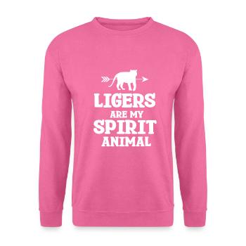 Idée cadeau Liger - Sweat-shirt Unisexe - rose - Devant