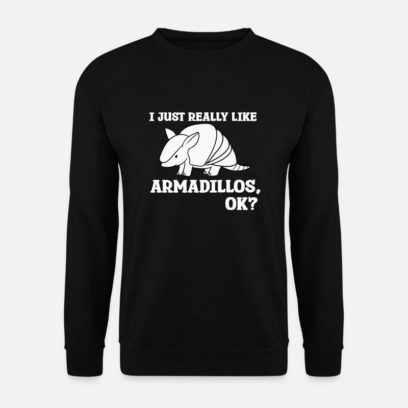 Armadillo Gift - Unisex Sweatshirt - black