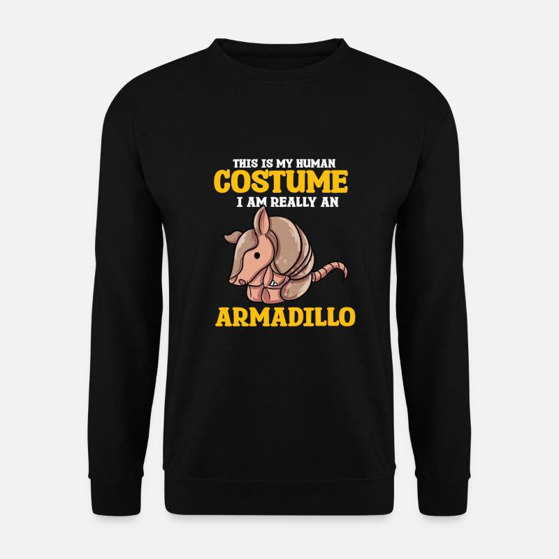 Gürteltier Geschenk - Unisex Pullover - Schwarz