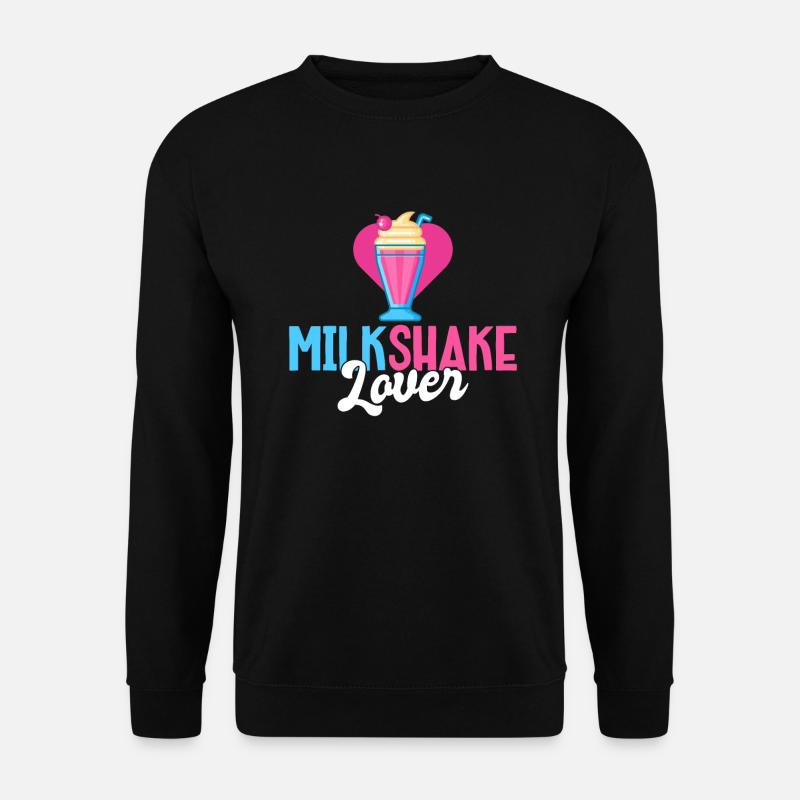 J’adore Milkshakes Milkshake Gift - Sweat-shirt Unisexe - noir