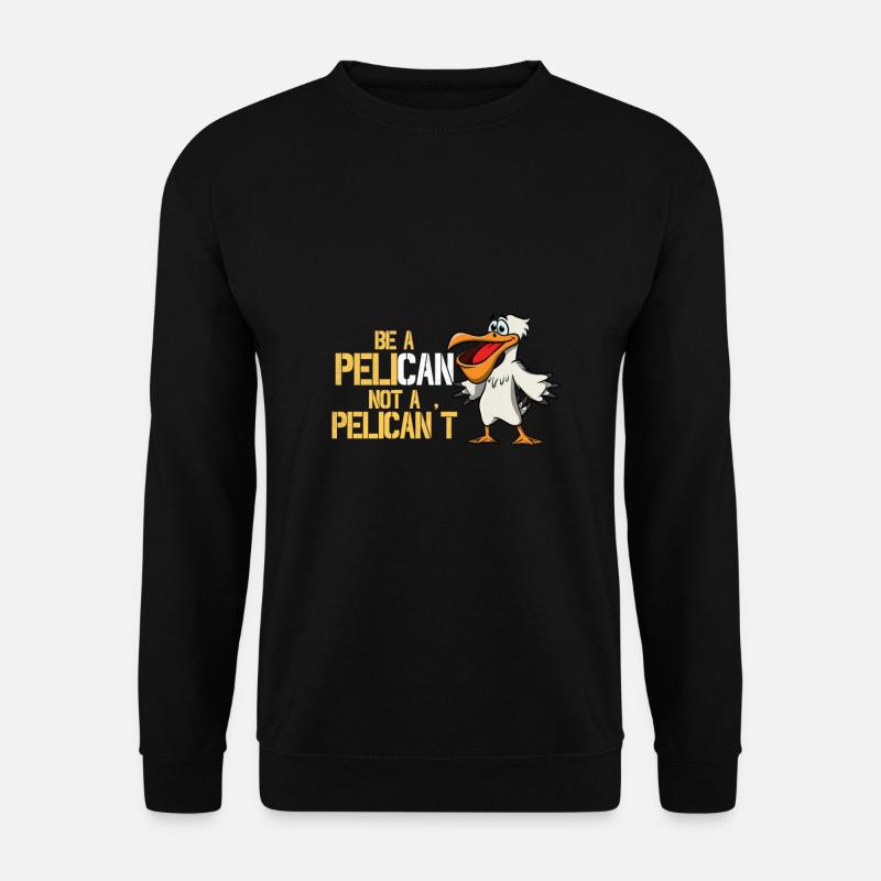 Pelikan - Unisex Pullover - Schwarz