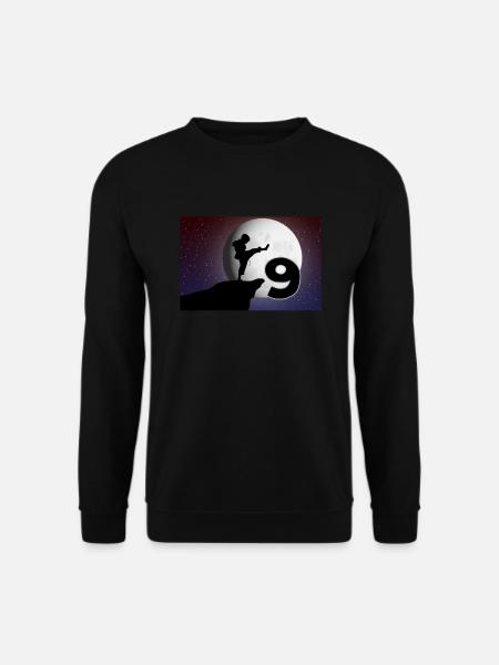 9. Geburtstag Kampfsport karate 9 Jahre alt - Unisex Pullover - Schwarz