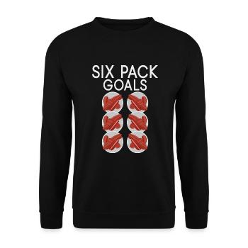 Beef Jerky Gift Beef Jerky Lover - Sweat-shirt Unisexe - noir - Devant - Alina (178cm) & Michal (187cm)