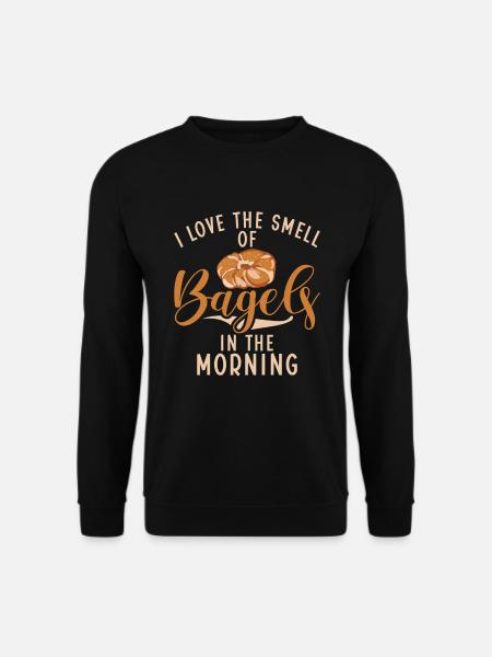 Bagel Gifts Bagel Lover - Unisex Sweatshirt - black