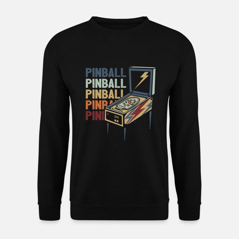 Pinball - Unisex Pullover - Schwarz