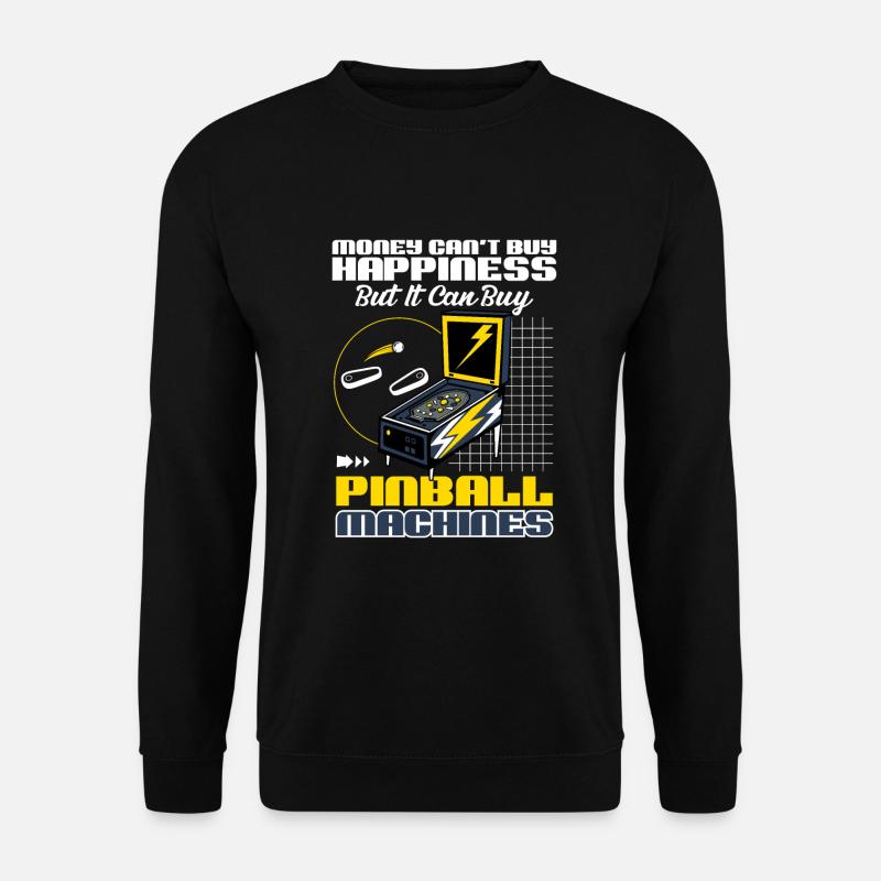 Pinball - Unisex Sweatshirt - black