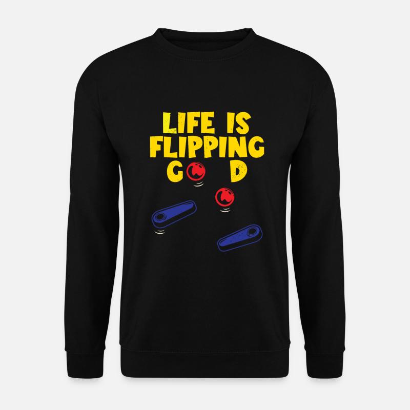 Pinball - Unisex Pullover - Schwarz