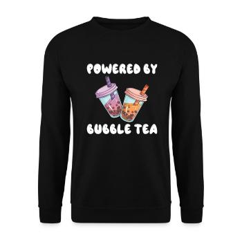 Bubble Tea Lover Cadeau - Sweat-shirt Unisexe - noir - Devant - Alina (178cm) & Michal (187cm)