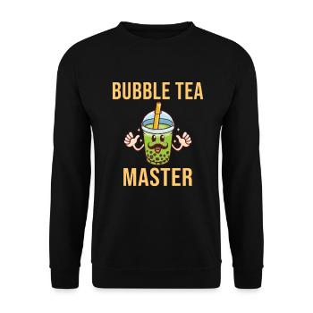 Bubble Tea Lover Cadeau - Sweat-shirt Unisexe - noir - Devant - Alina (178cm) & Michal (187cm)