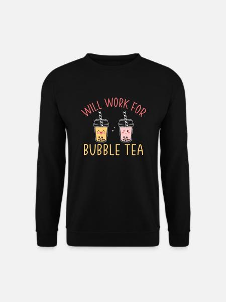Bubble Tea Lover Gift - Unisex Sweatshirt - black