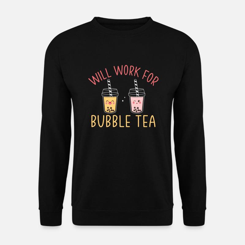 Bubble Tea Lover Cadeau - Sweat-shirt Unisexe - noir