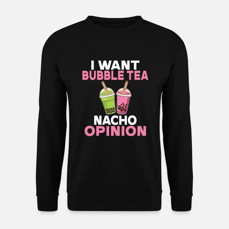 Bubble Tea Lover Gift - Unisex Sweatshirt - black