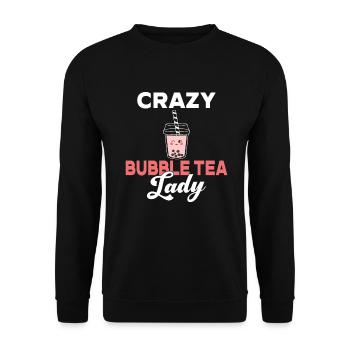 Bubble Tea Lover Cadeau - Sweat-shirt Unisexe - noir - Devant - Alina (178cm) & Michal (187cm)